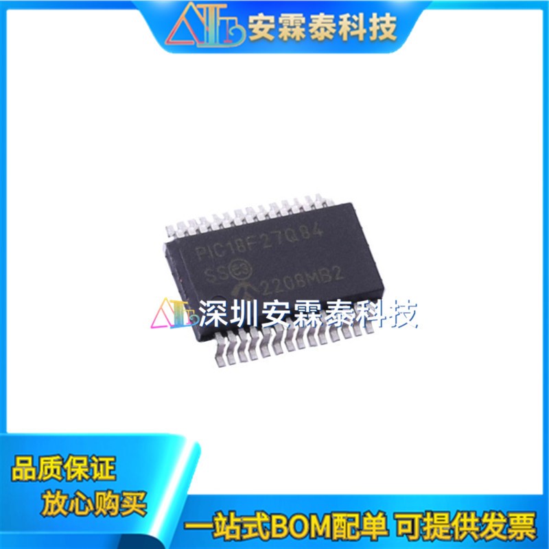 PIC18F27Q84-I/SS PIC18F27Q84 28SSOP IC MCU 8BIT 128KB FLASH