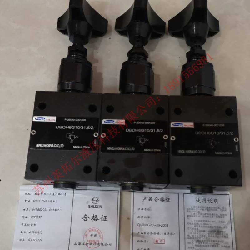 DZ6DP1-L5X/21X DZ6DP2-L5X/21X直供恒立SHLIXIN立新直动式顺序阀