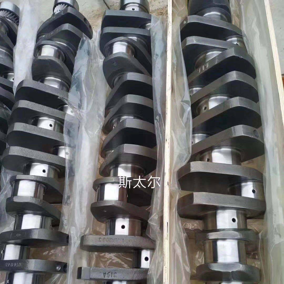 龙工833厦工临工柳工30装载机铲车配件 6108曲轴 6105发动机曲轴