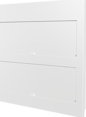 ABB颖致配电箱 颖致白金属面盖YI-FM-2-16W;10241437