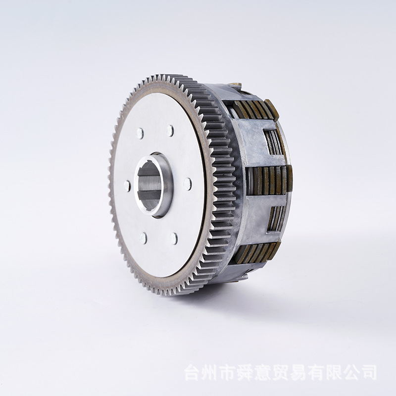 骑式摩托车发动机机头配件离合器总成5柱6片FT/CG150原配件厂直销