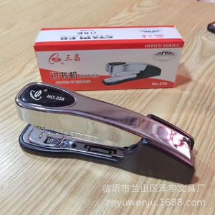 238中加厚订书机大号金属订书器文件装订商务办公用品23/8 24/6钉