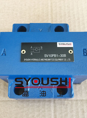 液控单向阀SL10PA1-30 SL10PB1-30 SL10PA1-L4X保压阀现货
