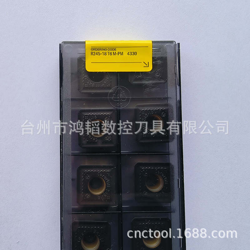 R245-18T6M-PM 4330/4340/4230三特数控平面铣刀片机床合金铣刀头