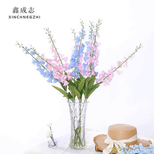 仿真铃兰花花家居店客厅摆假件酒装饰婚庆造景落地花仿真铃兰艺in