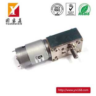 555SH 减速无刷电机涡轮杆齿轮箱大力矩小体积智能锁马达YGF5840