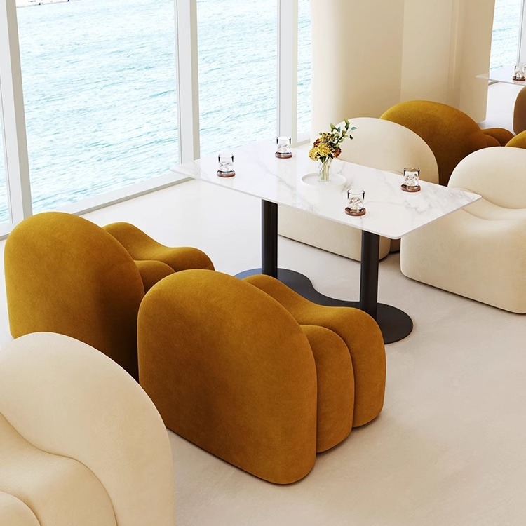 北欧怀旧休闲沙发椅小户型客厅阳台沙发躺椅酒店卧室客厅设计师