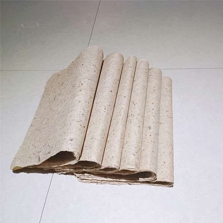 42乘42厘米封坛材料手工桑皮纸艾条书法绘画背部督灸仿古用纸2500