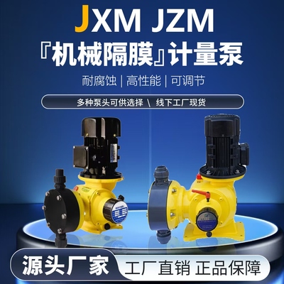 机械隔膜计量泵耐酸碱抗腐蚀