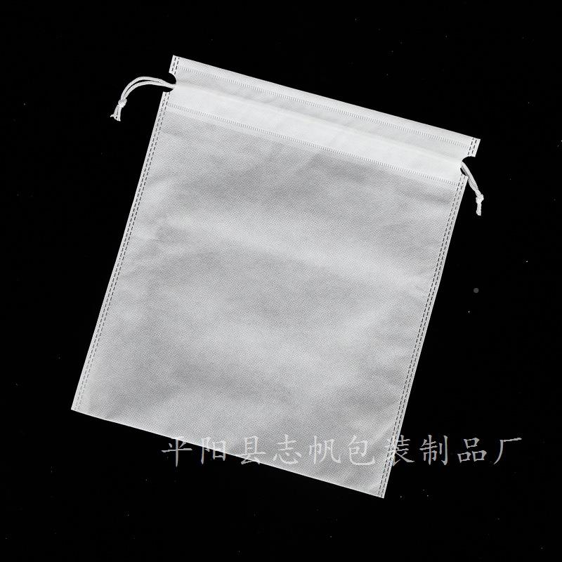 袋现货无纺布抽绳束口袋XPC 服装防尘具包装收纳玩拉绳袋加log袋o