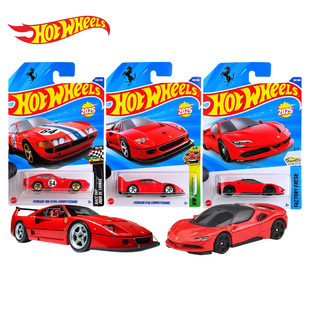 风火轮合金小跑车稀有珍藏款车模法拉利SF90法拉利拉法2025款