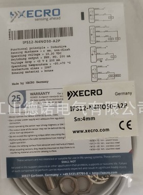 全新XECRO电感式接近开关IHT12-N4ANC50-A2SIHT12-N4ANC50-A2T