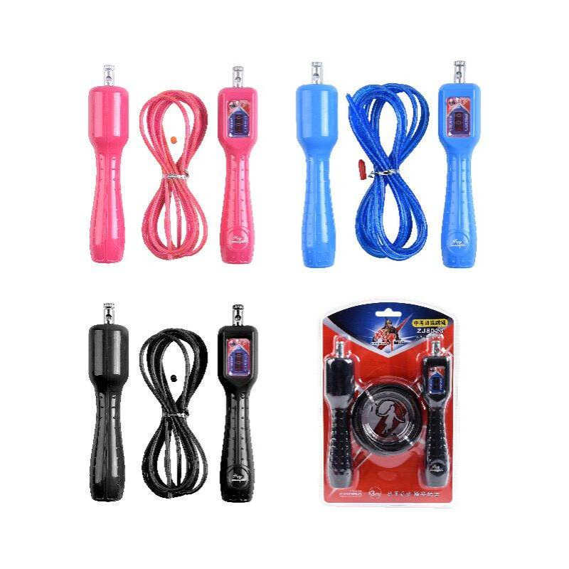 战甲跳绳8023 比赛健身运动练习跳绳钢丝男女小学生中考训练绳子