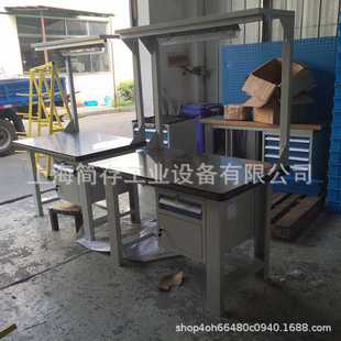 简存供应上海重型304不锈钢桌面工作台 钳工工作桌 车间操作台