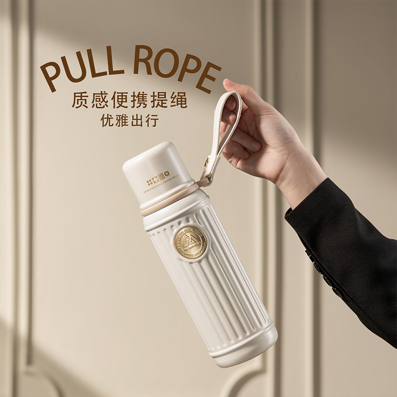 保温杯女士便携高颜值2025新款大容量学生随行316L不锈钢水杯子