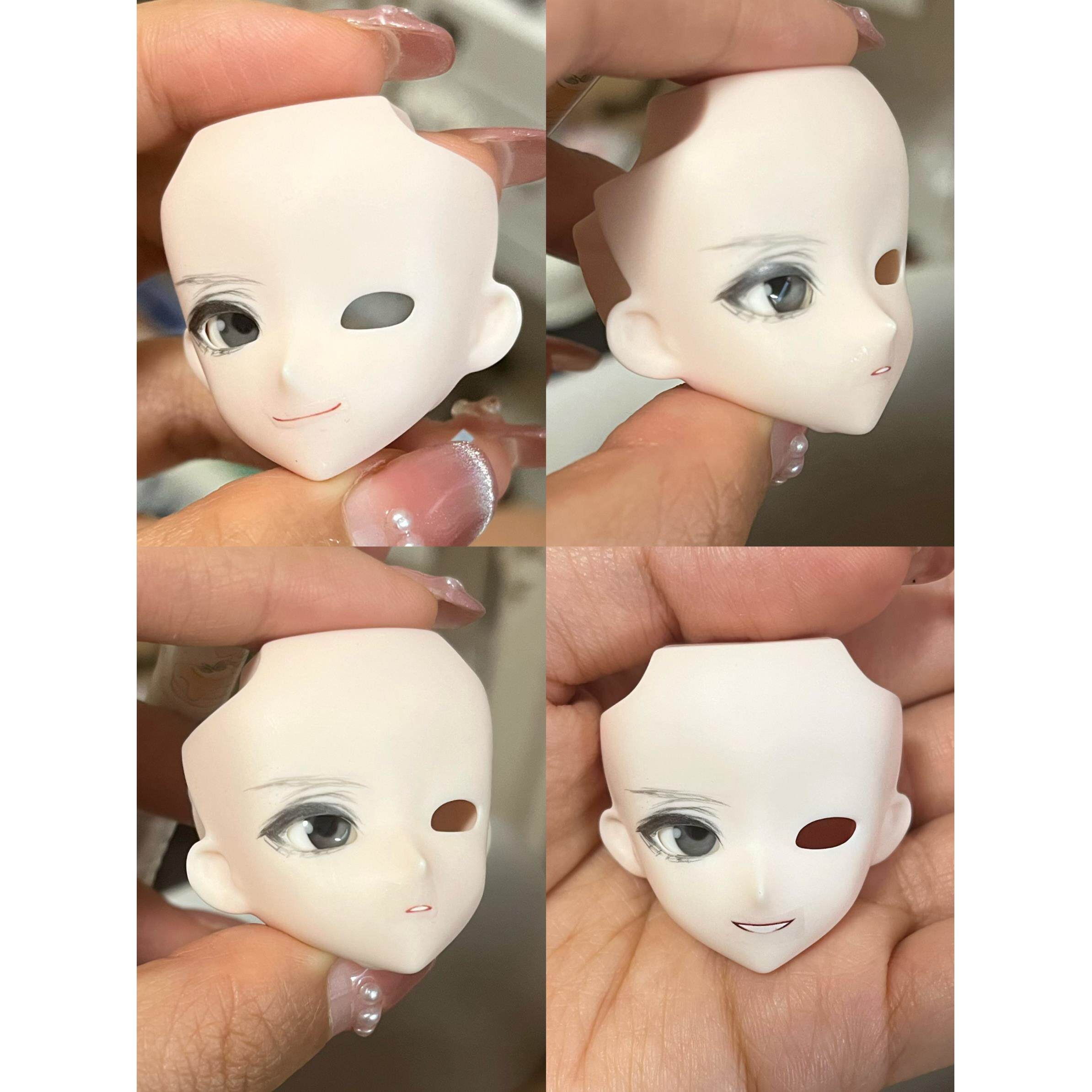 【每月补现货.ob26ob28ob30开眼脸壳】美型半熟1/6特6bjd扩脖脸