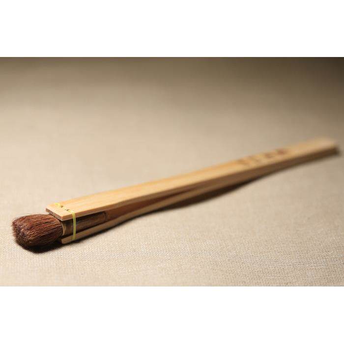 现货日本进口和果子寿司专用马毛刷寿司专用马毛刷木质手柄小刷子
