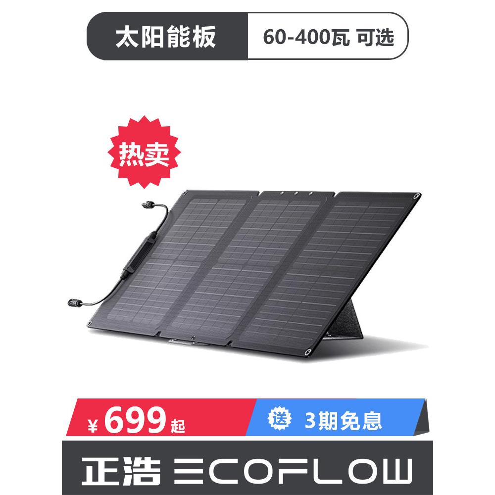 EF ECOFLOW正浩第三代轻量化太阳能板Solar Panel 110W 160W 220W