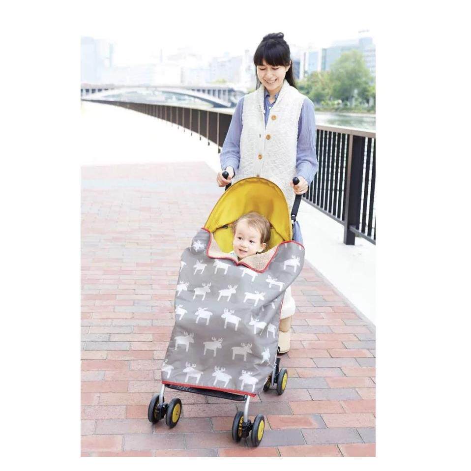 婴儿多用毯抱被盖毯 宝宝防雨防风毯 儿童推车盖毯小被子加厚抱毯