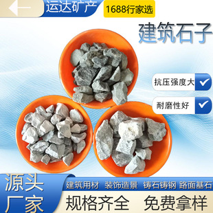厂家直供 碎石 园林用石子 建筑用透水石子高速公路用碎石子
