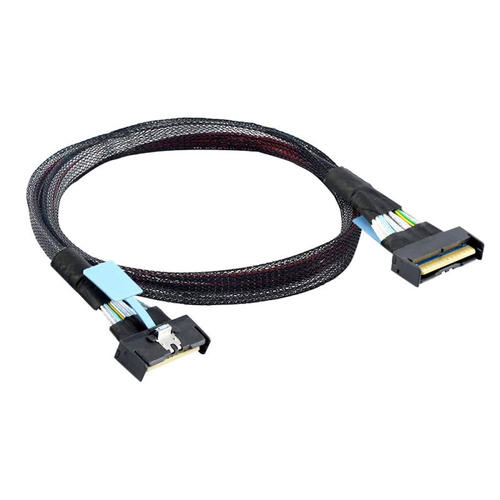 厂家直供Slim SAS MCIO 74P TO MCIO 74P服务器高速转接线PCIE5.0