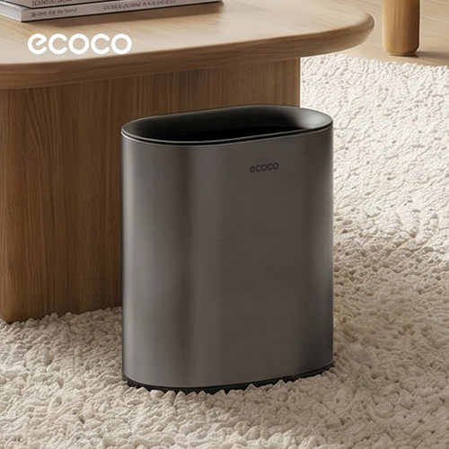 ecoco不锈钢垃圾桶家用卫生间专用厕所高颜值专用高端大气上档次