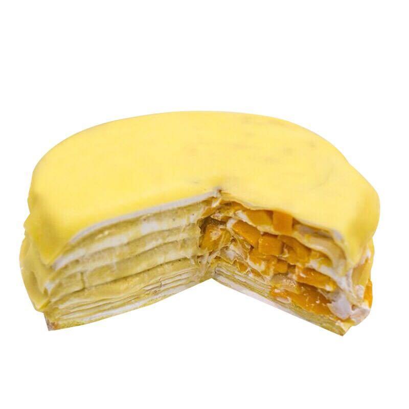 正宗新鲜现做手工千层蛋糕动物奶油榴莲芒果火龙果杭州同城顺