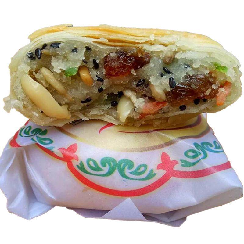 正宗苏式酥皮五仁月饼手工大白皮散装多口味5斤中秋老式糖酥饼千