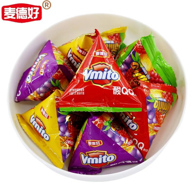 新货酸味橡皮糖果汁软糖混