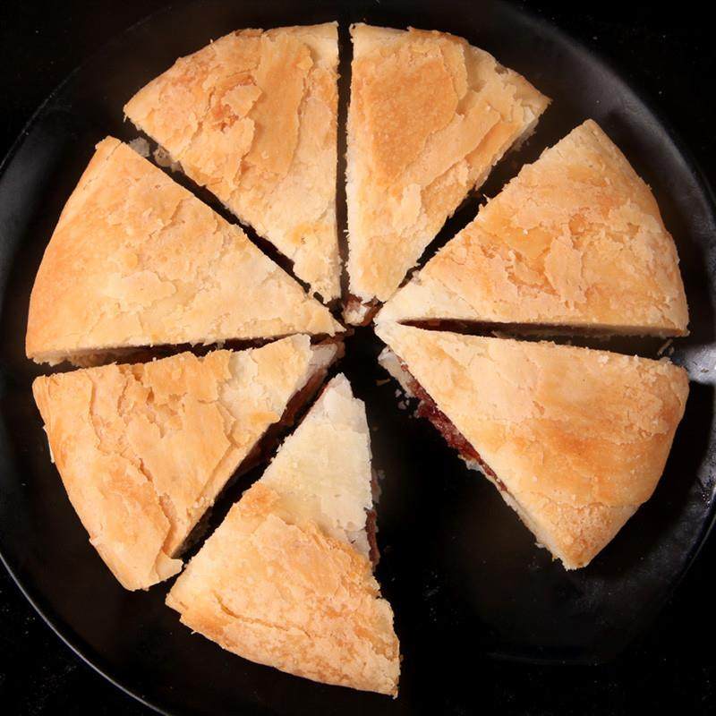 正宗云腿月饼大白饼滇式手工大红饼酥皮宣威火腿大荞饼中秋