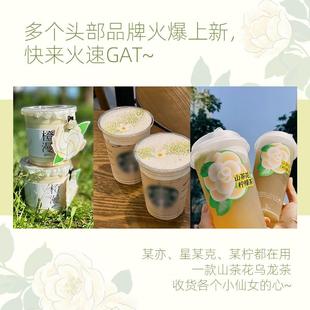 正宗山茶花乌龙霸王寻香山茶书亦橙漫山茶花轻乳茶奶茶店专用水果