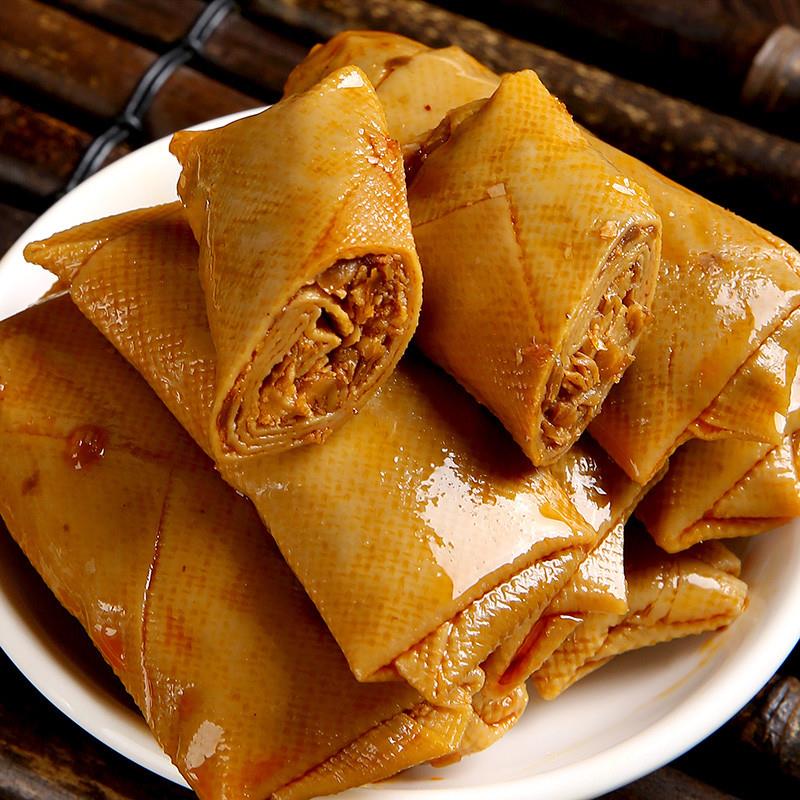 正宗香菇夹心豆卷脆笋豆皮