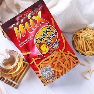 正宗泰国进口vfoods mix脆脆条网红咪咪虾条高级解馋零食休闲小吃