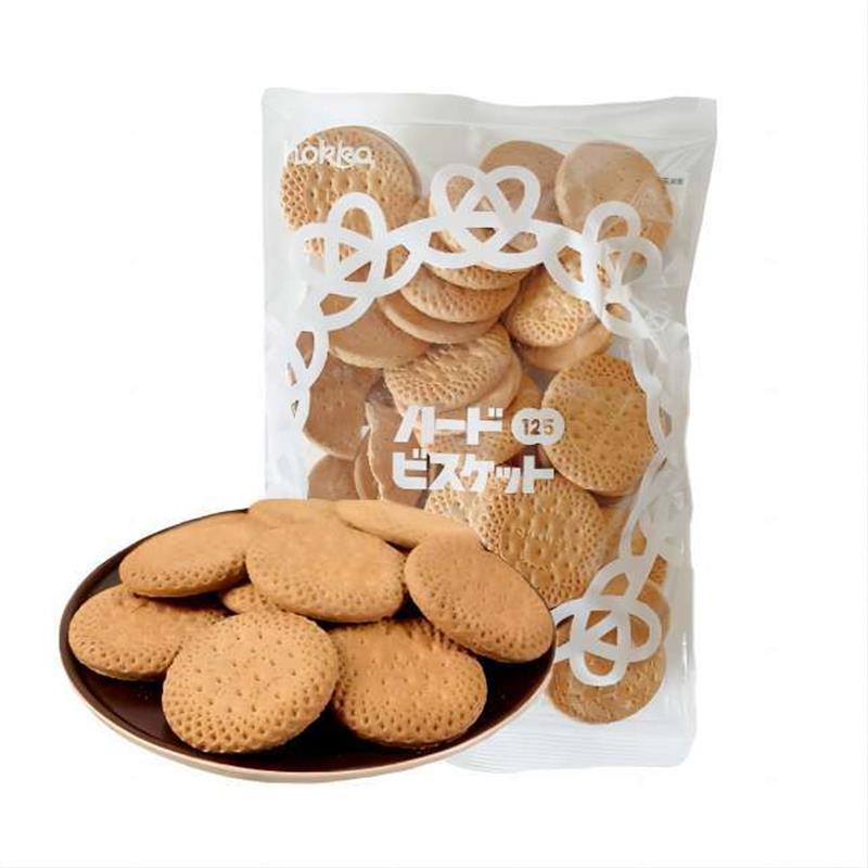 正宗日本进口HOKKA牛乳原味脆圆饼干儿童小圆饼健康营养