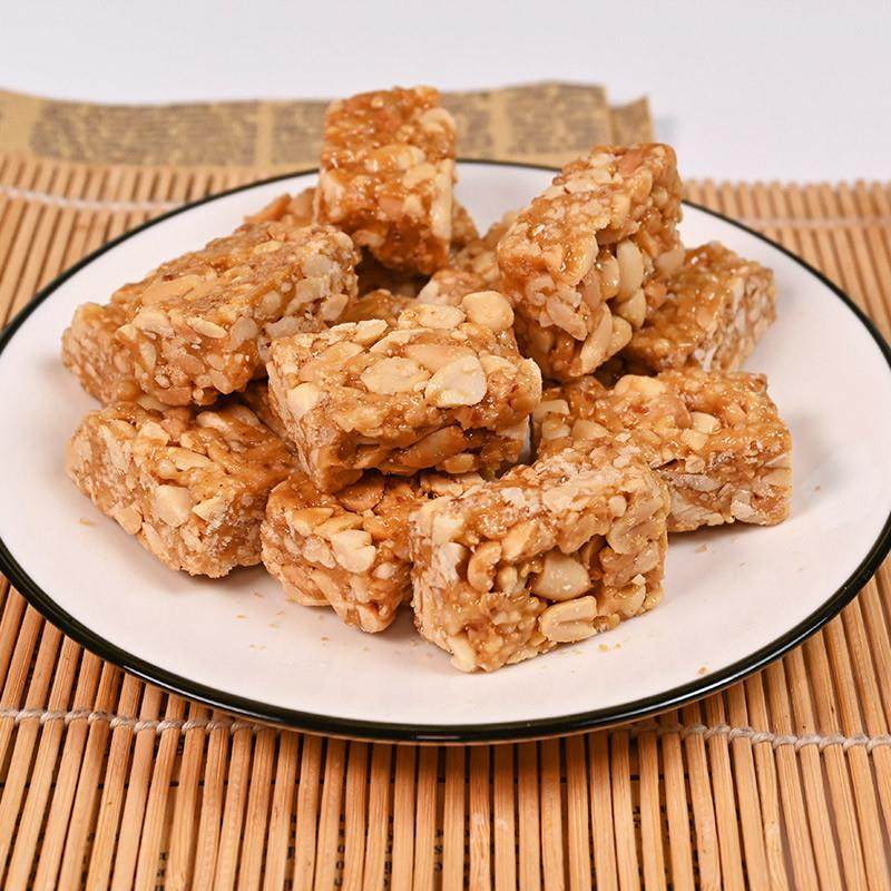 正宗原味花生酥糖500g椒盐味葱香味重庆传统零食独立包装酥