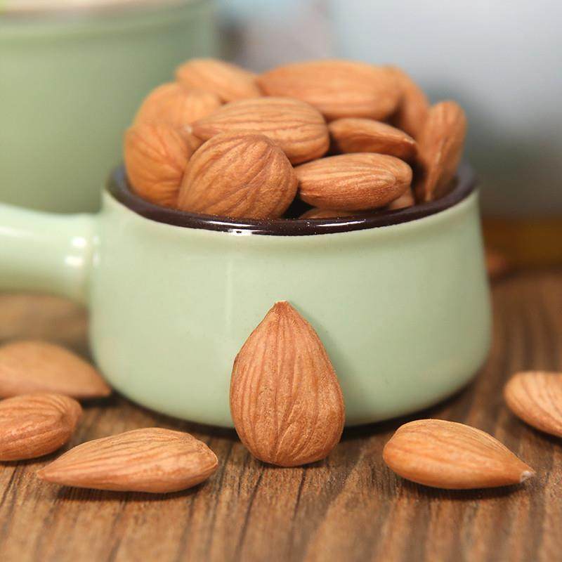 正宗承德特产生南杏仁新货500g大粒原味熟甜杏仁烘焙煲汤食用坚果