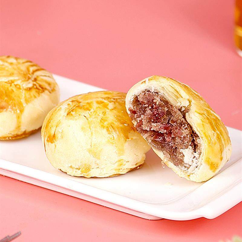 正宗河南特产洛阳牡丹鲜花饼特色糕点心牡丹饼零食伴手礼正宗礼盒