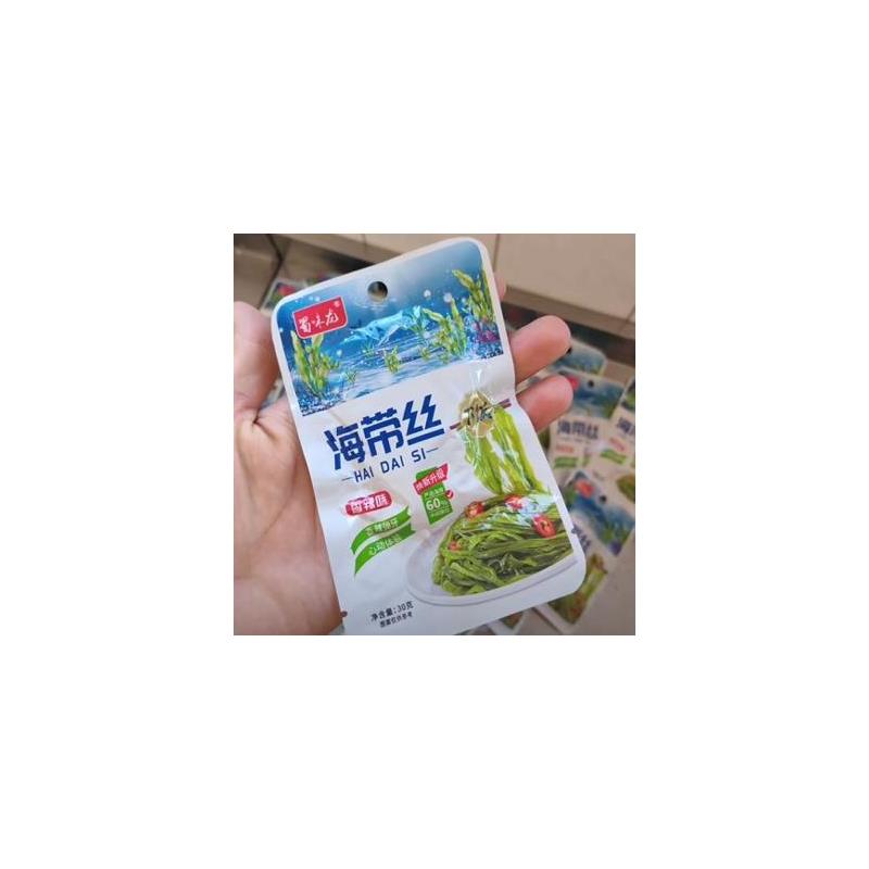 新货】香辣海带丝开袋即食