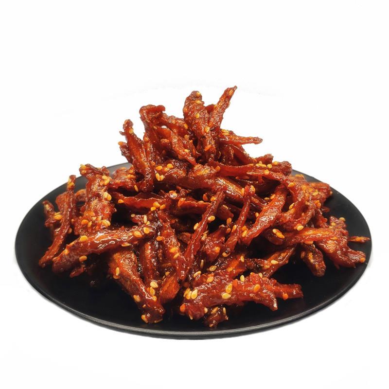 正宗银鱼仔香辣散装500g 小银鱼原味蜜汁鱼干 北海特产 海味零食