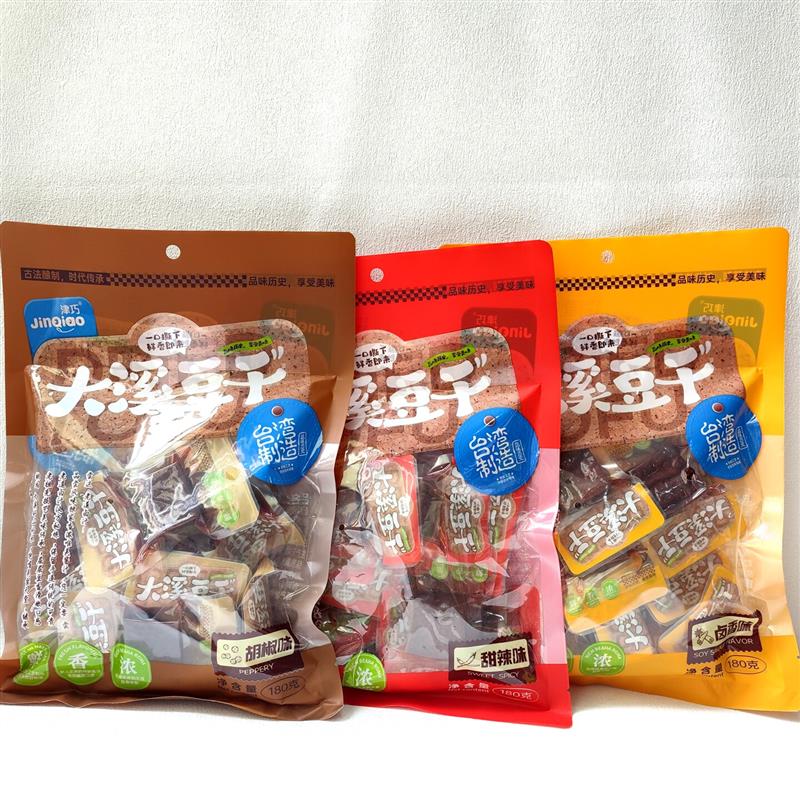 新货津巧大溪豆干卤香味