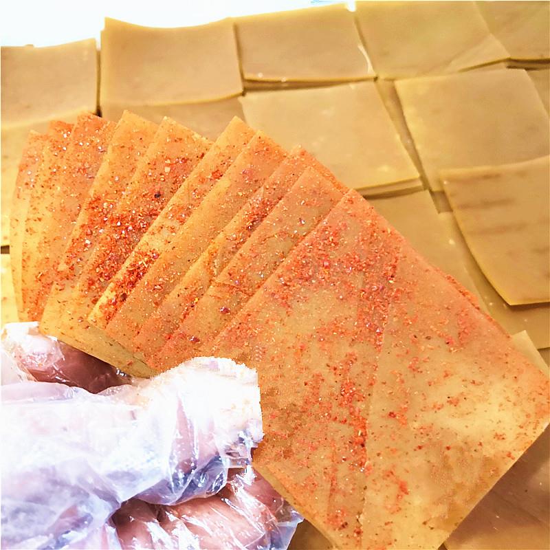 正宗福建特产长汀古城五通楼豆腐干手工豆干麻辣五香硬块嚼劲即食