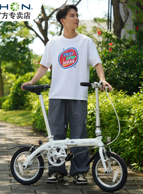 DAHON大行迷你超轻折叠自行车成人学生儿童男女式小轮单车BYA412