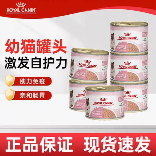 皇家幼猫奶糕罐头离乳期全价配方主食罐猫湿粮小奶猫幼猫1-4月龄