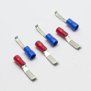 拂晓凹片形预绝缘LBV1.25-3/2-4.6/5.5/4.6J字勾型冷压接线端子头