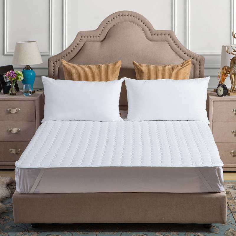 厂家直销酒店宾馆白色磨毛涤棉床护垫 防污防脏保护垫防滑垫,电子元器件市场,其它元器件,淘宝优惠券,粉丝福利购,淘宝优惠卷