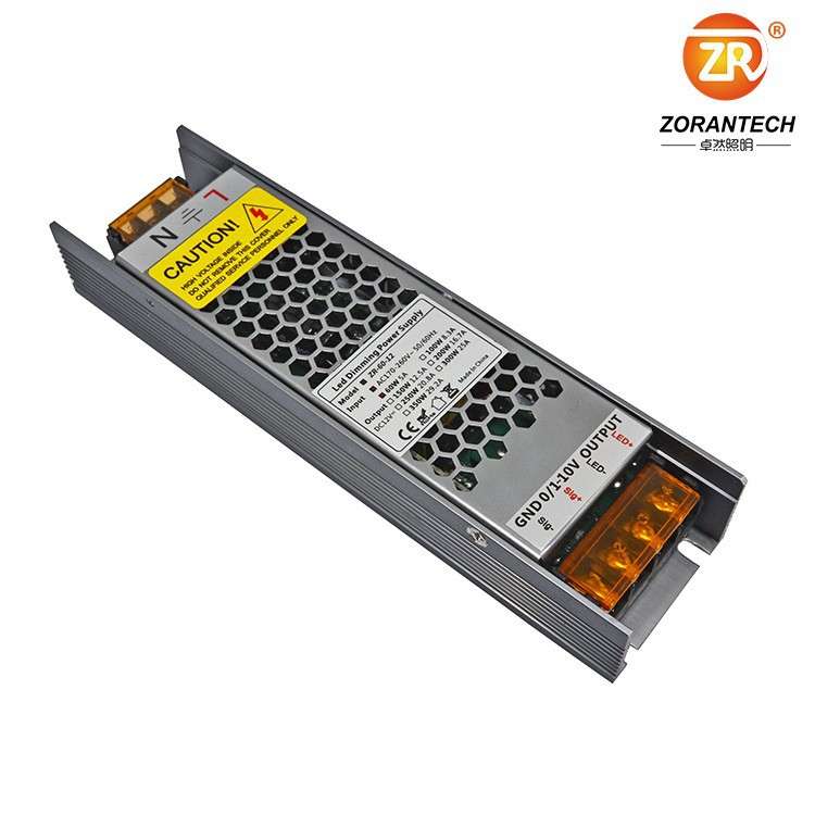 可控硅调光电源80W厨卫灯12V恒压0/1-10V调光电源LED灯带开关电源