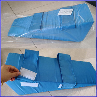 上肢垫 三角手臂胳膊固定抬高护理垫 上肢手臂海绵垫两道绑带固定