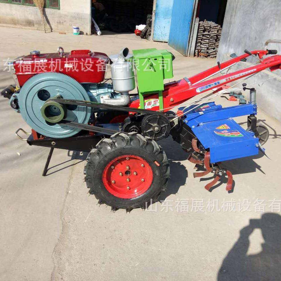 厂家直销22马力手扶拖拉机 多种农机具 出口型农用手扶拖拉机