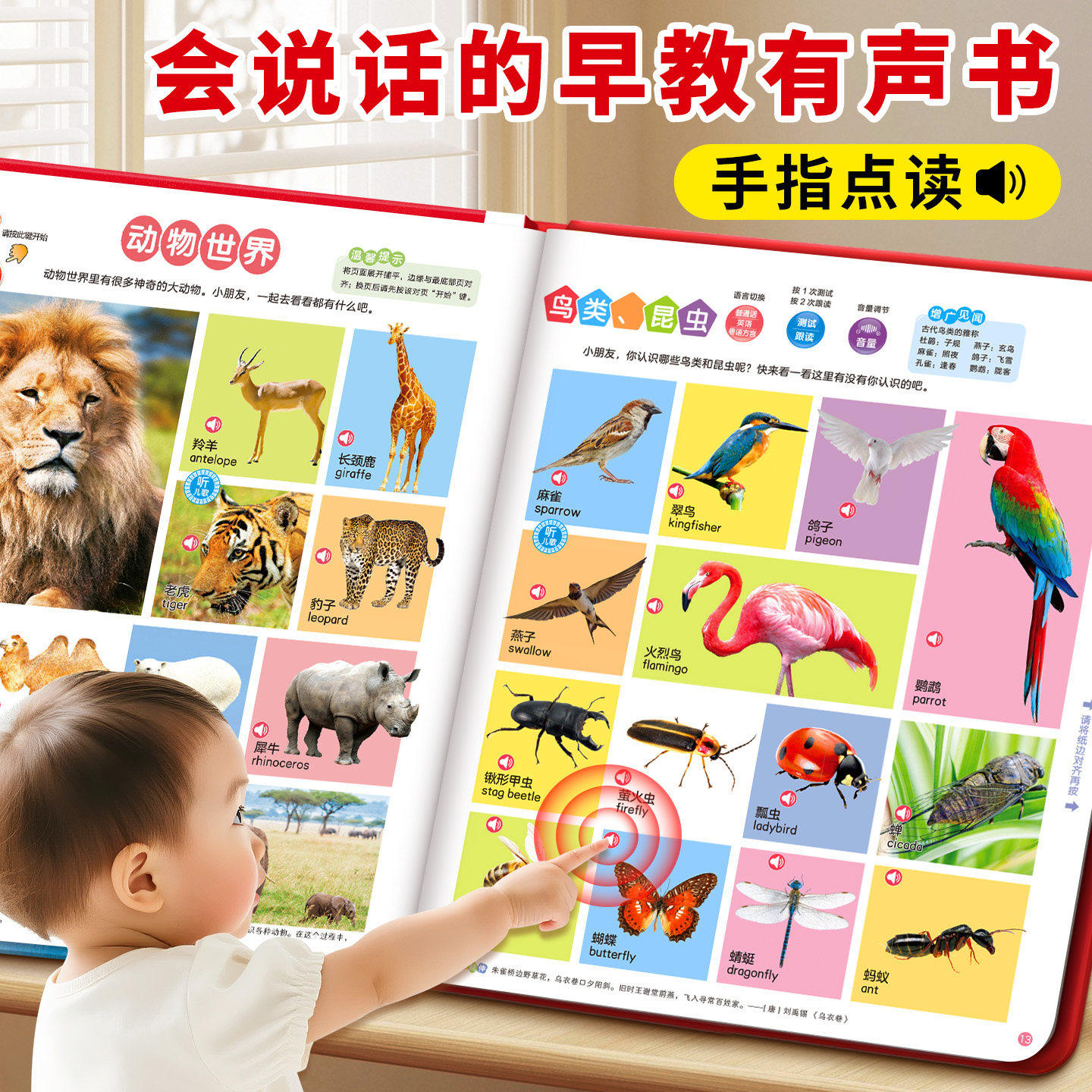 会说话的中英双语早教有声书