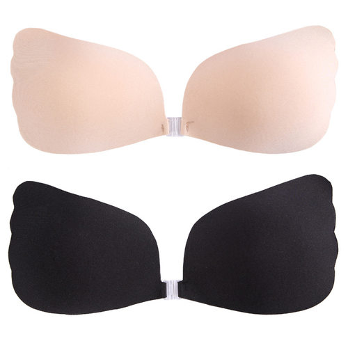 Women Chest Patch Sticky Bra Push up Adhesive Strapless Bras